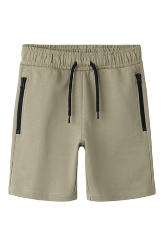 Biologisch Katoenen Short - Beige - Name It