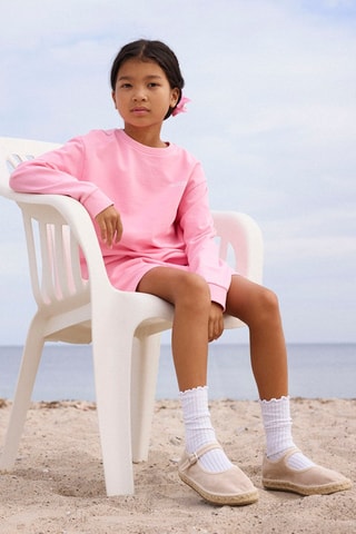 Biologisch Katoenen Short Regular Fit -  Roze