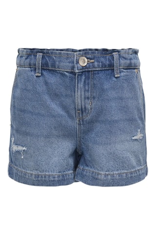 Spijkershort Wide Legs -  Lichtblauw