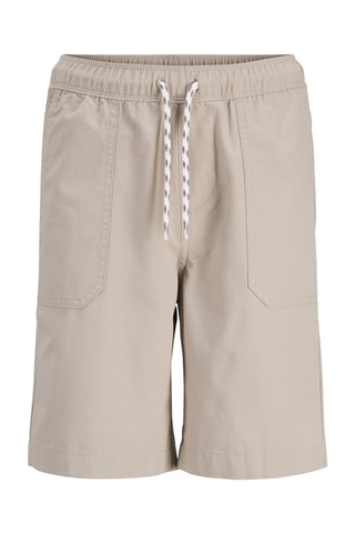 Biologisch Katoenen Bermuda Regular Fit Hoge Taille - Jack&Jones -  Beige
