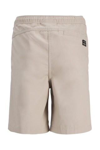 Biologisch Katoenen Bermuda Regular Fit Hoge Taille - Jack&Jones -  Beige