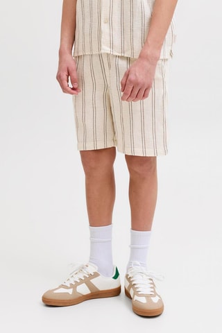 Biologisch Katoenen Bermuda - Jack&Jones -  Ecru