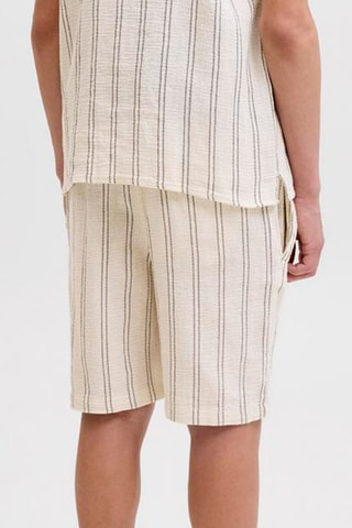 Biologisch Katoenen Bermuda - Jack&Jones -  Ecru