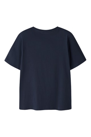 T-shirt - Marineblauw - Name it