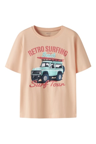 T-shirt - Roze - Name it