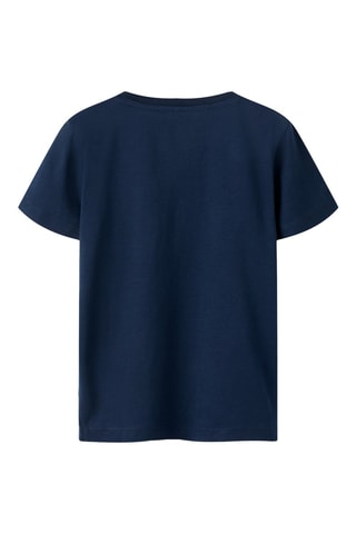 T-shirt - Donkerblauw - Name it