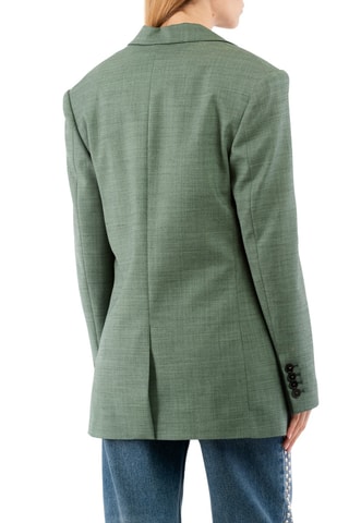 Blazer slim en laine - Vert