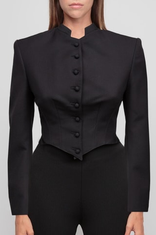 Blazer en laine - Noir