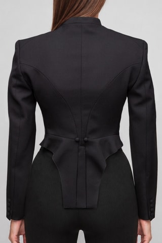 Blazer en laine - Noir