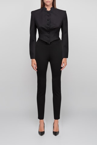Blazer en laine - Noir