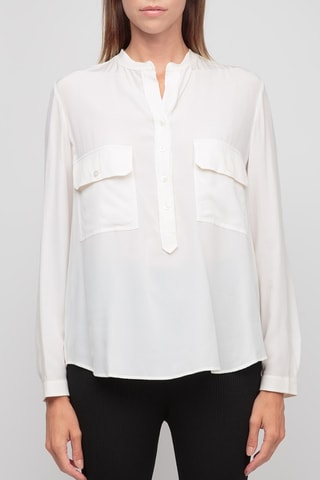 Blouse en soie - Blanc
