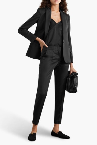 Pantalon en laine - Noir