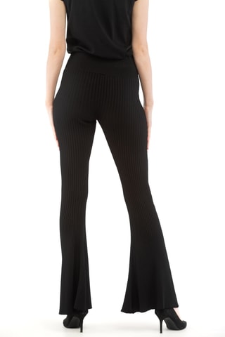 Pantalon flare - Noir