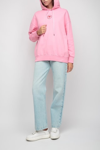 Sweat à capuche - Rose