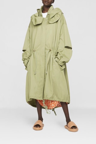 Parka à capuche - Vert
