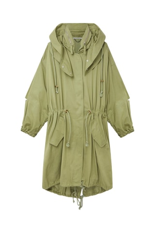 Parka à capuche - Vert