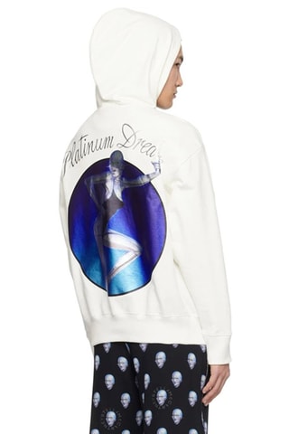 Sweat à capuche - Écru