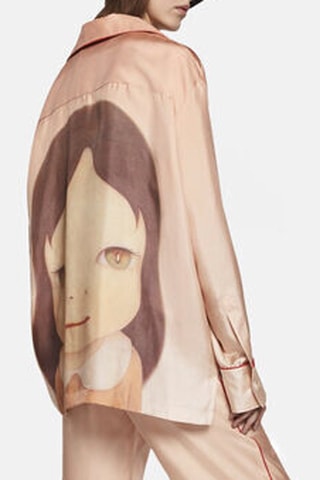 Chemise en soie - Rose