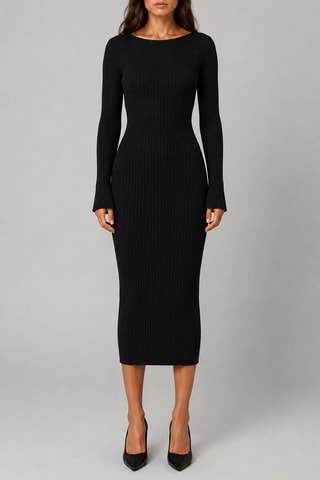 Robe pull - Noir