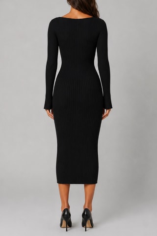 Robe pull - Noir