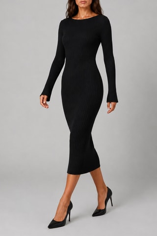 Robe pull - Noir