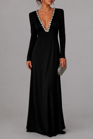 Robe longue - Noir