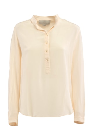Chemise en soie - Beige