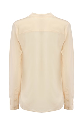 Chemise en soie - Beige