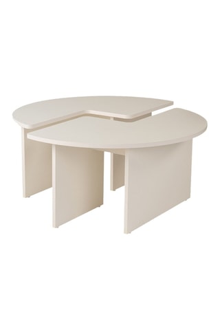 Table basse Moira - Blanc