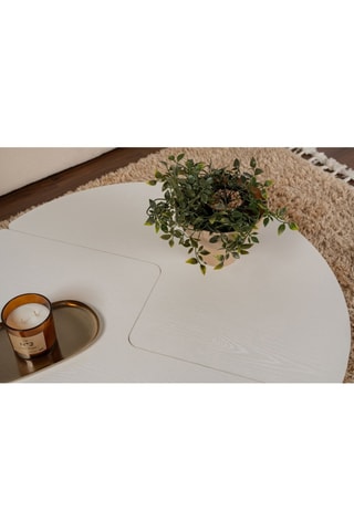 Table basse Moira - Blanc