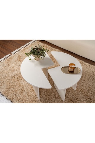 Table basse Moira - Blanc