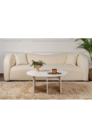 Table basse Moira - Blanc