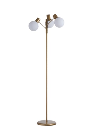 Lampadaire - Doré - 3 x 40 W