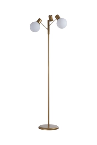 Lampadaire - Doré - 3 x 40 W