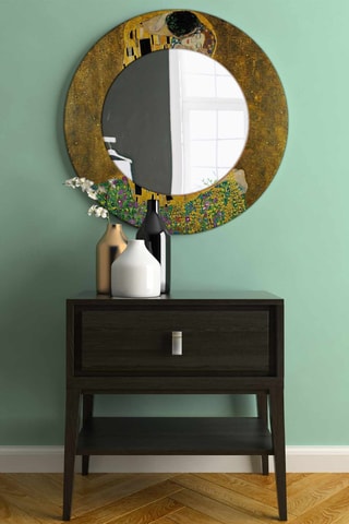 Miroir - 58 cm - Jaune