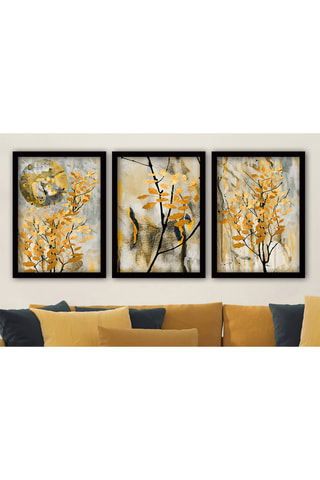 3 tableaux - 35 x 45 cm