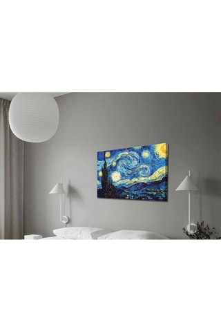 Tableau "La Nuit étoilée" Vincent van Gogh - 70 x 100 cm