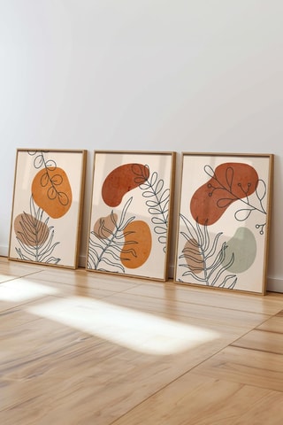 3 tableaux - 50 x 70 cm
