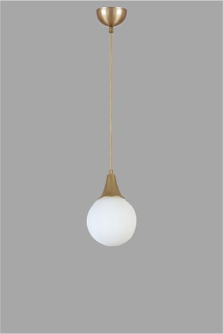 Suspension - Doré et blanc - 40 W
