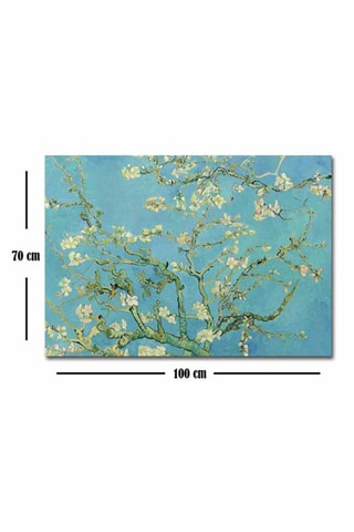 Tableau "Amandier en fleurs" Vincent Van Gogh - 70 x 100 cm
