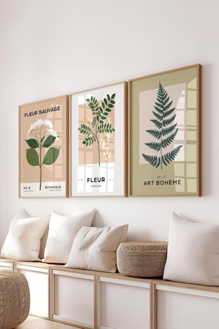 3 tableaux - 50 x 70 cm