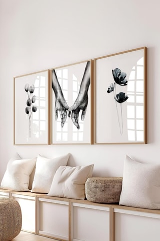 3 tableaux - 50 x 70 cm