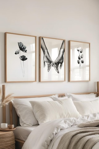 3 tableaux - 50 x 70 cm