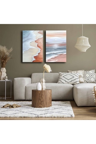 2 tableaux - 95 x 70 cm