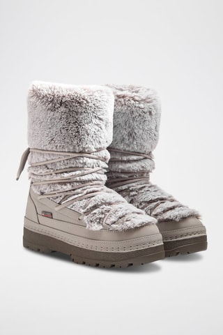 Botas de neve forradas - Cinzento