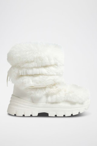 Botins forrados - Branco