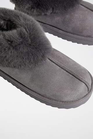 Botins forrados Cinzento