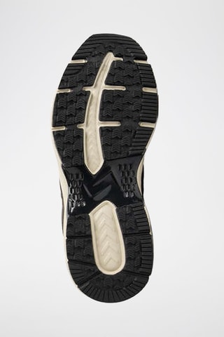 Sapatilhas de running em couro - Castanho