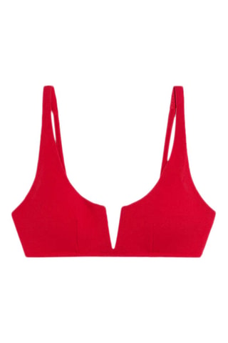 Parte de cima de biquíni - Vermelho