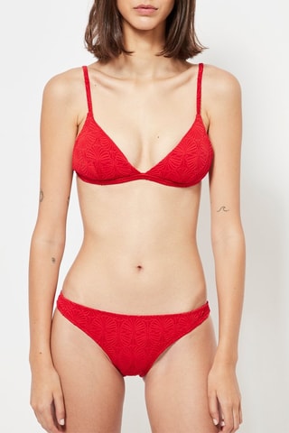 Parte de cima de biquíni - Vermelho